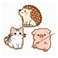 HENYANMHXH Needle Minder Magnet, Cute Magnetic Needle Holder - color: Critter Pals