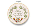 FUNATIC Please Get Out of My House Funny Embroidery Kit for Adults - color: Please Get Out of My House
