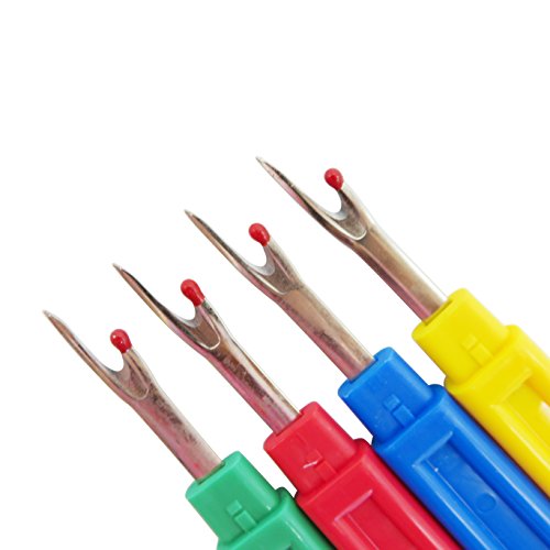 Ouyatoyu 24 Pieces Colorful Seam Ripper Tool Handy Stitch Ripper Sewing Ripper for Opening Removing Seams and Hems