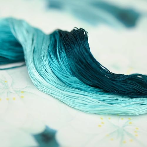 Natural 100% Mulberry Handmade Embroidery Silk Thread Silk Floss (94) - color: 94