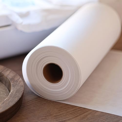 12 Inch x 50 Yards Tear Away Stabilizer for Embroidery, Easy to Tear Embroidery Backing Stabilizer - Medium Weight