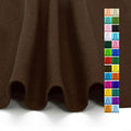 Chocolate Brown Felt Fabric 72" X 18" 1.6mm Thick Soft Rectangle Felt Sheet - color: Chocolate Brown, size: 72" X 18"(Half Yard)