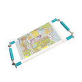 Couple Embroidery Art Embroidery Clip Frame Cross Stitch 4 Slot Presser Heavy Duty Embroidery Bandage Embroidery Frame Needlepoint Frame Embroidery Scroll Frame Embroidery Frames (Blue, 40cm) - size: 40cm