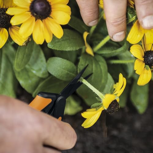 Fiskars 6" Non-Stick Pruning Snips, Resin-Resistant Garden Scissors, 2-Pack - style: Non-Stick Snips (2-Pack)