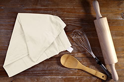 Utopia Kitchen Natural Flour Sack Towels [6 Pack - 28 x 28 Inch]100% Cotton - color: Natural, size: 6 Pack