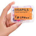 Travel Sewing Kit, Mini Sewing Kit Travel Size with Threads Needles Buttons