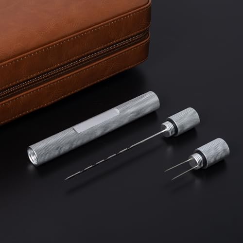 Punch Tool Set,Ventilator Needle,Draw Enhancer Tool Needle(Silver)