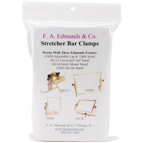 Edmunds Clamp Converts Stitch Stands to Frames for Stretcher Bars