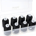 New brothread 100% Mercerized Cotton Threads with Box -8xBlack - color: 8 X Black