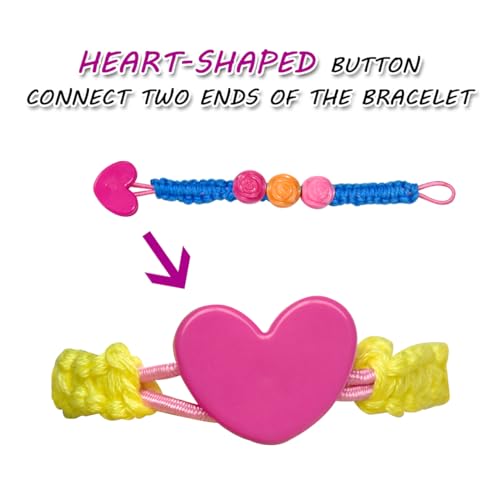 QCZKB Friendship Bracelet String 102 Skeins Fashionable Rainbow Color Embroidery Floss Cross Stitch Embroidery Thread Bracelet Yarn, Craft Floss with Beads，Tool kit