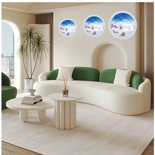 Round Photo Frame Wooden Wall Hanging Picture Frames for Home Office Wall Decor (White, 10 inch) - color: White, size: 10 inch
