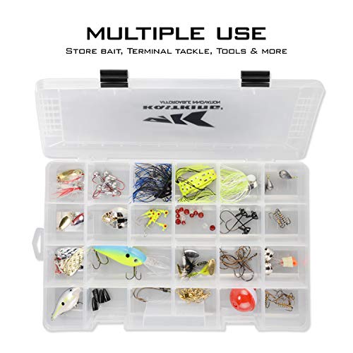 KastKing Utility Tackle Boxes, 3600 and 3700 Fishing Tackle Trays - color: Standard, size: 3700(4Pack)