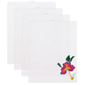 4PCS 7 Count Plastic Mesh Canvas Sheets, 10.23 x 13 Inch Plastic Mesh Sheet, Eye Mesh for Embroidery, Acrylic Yarn Crafting, Knit Crochet Projects, Therian Mask and Aquarium Dividers