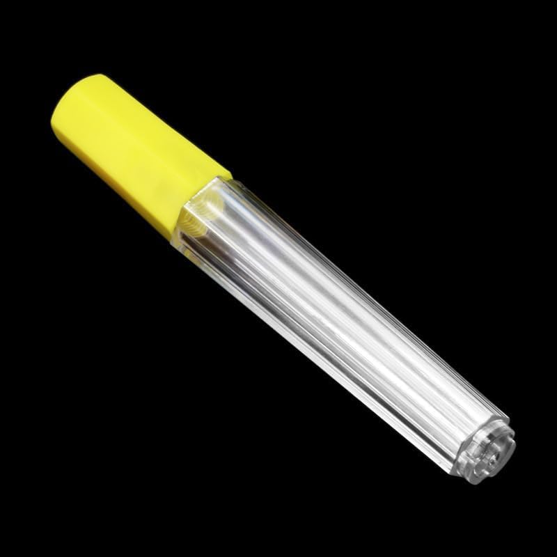 4Pcs Clear Plastic Embroidery Felting Sewing Container Pin Needle Storage Tubes Bottle Holder Knitting Needle for Case Box Needle Storage Tubes,Sewing Needle Case，Needle Organizer,Needle Storage