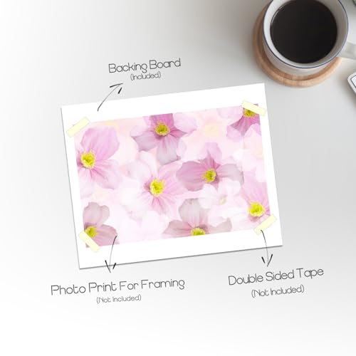 Golden State Art 11x17 White Backing Board, 10 Pack Backer Board for Print - size: 11x17
