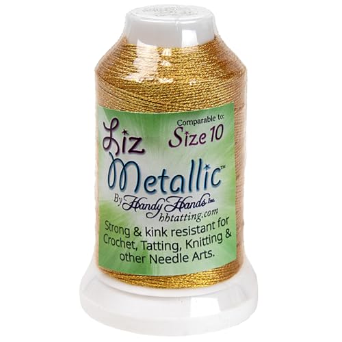 Liz Metallic Size 10 Cone: Gold, HM10340