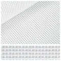 13 Mesh 21"x17" Mono Needlepoint Canvas Roll, White, Cotton - size: 13mesh 21"x17"