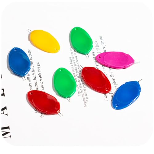 20 PCS Home Needle Threader, Fits All Needle Sizes, Simple Wire Loop Tool DIY Threader for Hand or Machine Sewing & Crafting with Case, 5 Colors