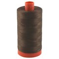 Aurifil Thread 2360 CHOCOLATE Cotton Mako 50wt Large Spool 1300m - color: Chocolate
