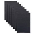 Jtnohx Stiff Felt, 2mm Thick Felt Sheets for Crafts, 8"x12" Hard Felt Fabric Squares 8Pcs for DIY Projects (Black) - color: Black