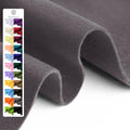 Dark Gray Soft Felt Sheet, 36" x 36", 1.6mm Thick Acrylic Felt Fabric - color: Dark Gray, size: 36 inch x 36 inch