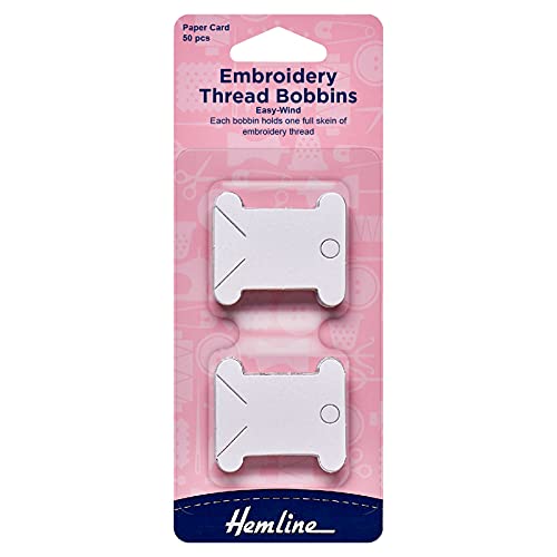 Embroidery Thread Bobbins - Paper