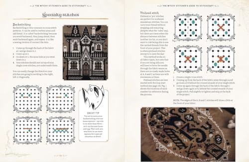 Witchy Stitching: 25 Patterns to Haunt Your Home