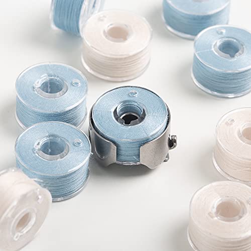Sew Great Sewing Machine Prewound Bobbin 60 Weight Polyester Thread 12-Pack #499 Rodeo Queen Purple - color: Rodeo Queen