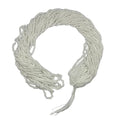 11/0 Glass Seed Beads for Jewelry Making Kit, 2 mm, 12 String Hanks (Bright White) - color: Bright White