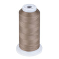 Simthread 100% Cotton Thread 50wt 1641 Yards Beige for Home Sewing Quilting Machine - color: Beige