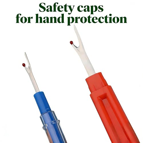 YOFAN Seam Ripper Kit, 7-Piece Thread Remover with Snips for Sewing