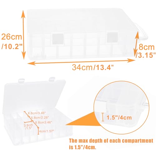 New brothread Double-Sided Storage Organizer Box