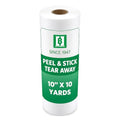 HBI H.B.I. PRODUCTS H.B.I. Peel & Stick Tear Away stabilizer for Embroidery Roll, 10" x 10 Yards, 1.5 oz Embroidery Stabilizer, Embroidery Backing for Machine, Tear Away Embroidery Stabilizer Roll. - size: 10" x 10 Yds
