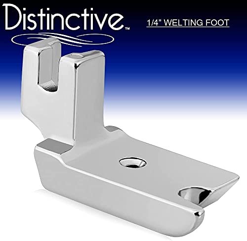 Distinctive 7-Piece Home Decor Presser Foot Set with Included Storage Case - size: 7-Piece Home Dec Kit