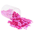 Mandala Crafts 6mm Cup Round Hot Pink Sequins for Sewing Embroidery - color: Hot Pink, size: 6mm Cup Sequins