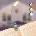 Gritin 9 LED Rechargeable Book Light for Reading in Bed - color: Pacific Blue
