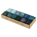Valdani Pearl Cotton Sz 8 | Ocean Waves | 12 Balls | 73 Yds/Ball - color: Ocean Waves S8, size: 8
