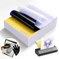 Rayyl Tattoo Transfer Paper 50 Sheets - Stencil Paper 4-Layer 8.5" x 11" Professional Thermal Transfer Paper for Tattoo Stencil Printer and Freehand Tracing Stencil Lines for Tattoo Supplies - size: 50 Sheets