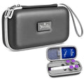 Insulated Travel Case for 1 Zepbound KwikPen & Needles, Gray - color: Starlight Gray