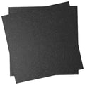 12" x 12" Felt Fabric Sheets for Crafts, Squares Felt Paper (Black) - color: Black