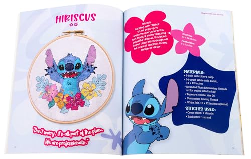 Disney Stitch Cross-Stitch (Cross-stitch Kits)