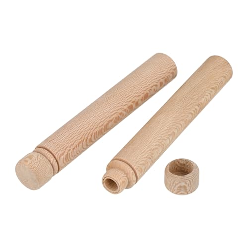 Wood Needle Case - Stylish Flush Design Organizer for Sewing & Knitting Needles