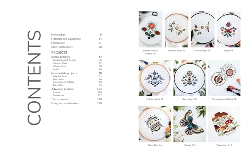 An Introduction to Whitework Embroidery with Colour: 10 stunning projects with reusable iron-on transfers