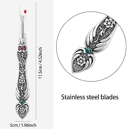 Seam Ripper Tool, Stitch Remover for Sewing, Embroidery & Crafting Projects - color: B-Silver