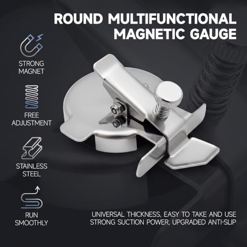 3 in 1 Magnetic Seam Guide for Sewing Machine with Seam Ripper - size: 3 in 1 Circle Seam Guide