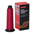 BAI Matte Machine Embroidery Thread 120D/2 40 wt Low Shine Red-8072 - color: Red-8072