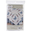 Butterfly/Rose Stamped for Embroidery Quilt Blocks - Set of 6