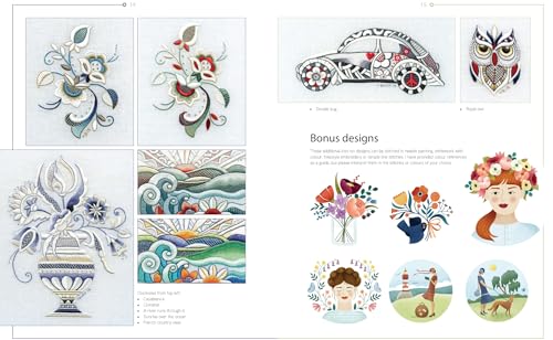 Trish Burr's Embroidery Transfers: Over 70 iron-on designs