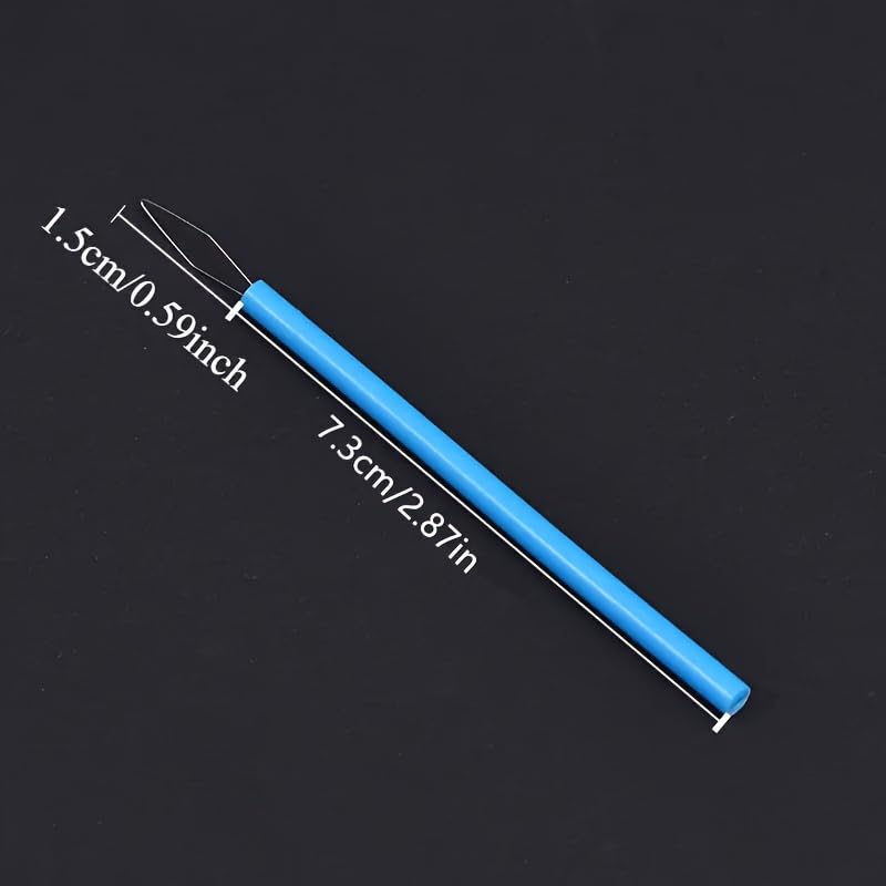5pcs Essential Plastic Threading Tool for Sewing – Easy Needle Threader & Thread Guide for Sewing Machines, Bead Embroidery & Crafts – Convenient Assist Tool (5pcs (Random Color)) - color: 5pcs (random Color)
