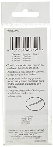 Clover 2012 Huck Embroidery Needles - size: #137